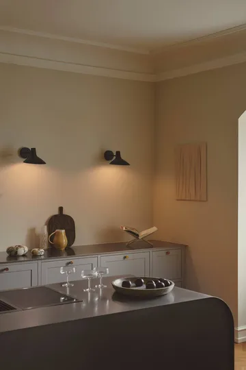 Darci short wall lamp - Black - Design For The People