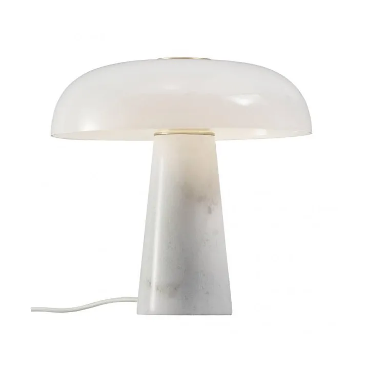 Glossy table lamp 32 cm - White - Design For The People