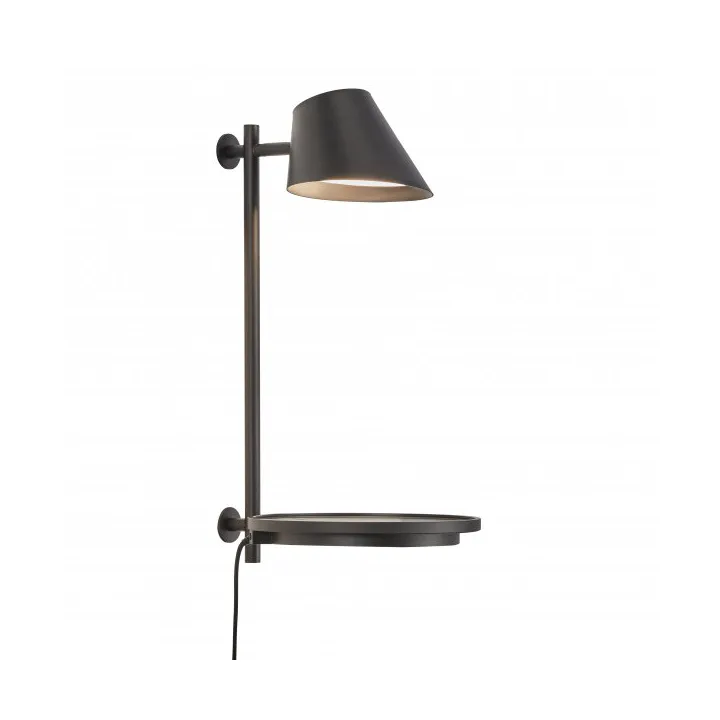 Stay wall lamp 44.5 cm, Black Design For The People