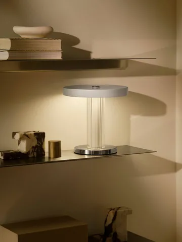 Trezzi portable table lamp - White - Design For The People