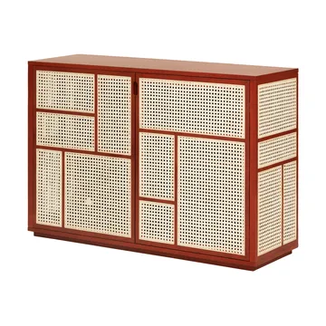 Air side table - Red - Design House Stockholm