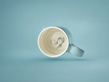 Astrid Lindgren mug, Du är inte klok… - Swedish text - Design House Stockholm