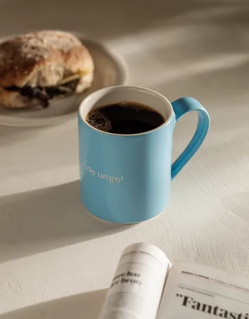 Astrid Lindgren mug, Forgrömmade Unge! - Swedish text - Design House Stockholm