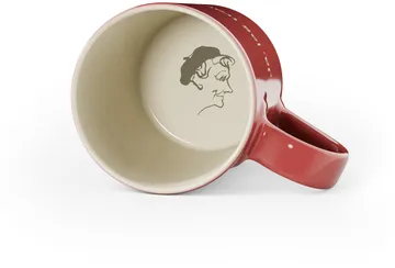 Astrid Lindgren mug, ja, jag tror att livets… - Swedish text - Design House Stockholm