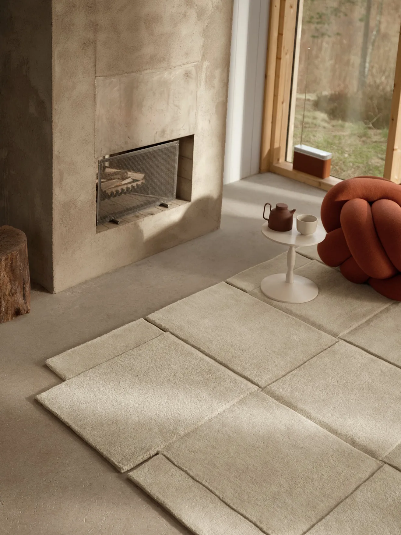 Basket Rug Beige, 185x240 cm Design House Stockholm