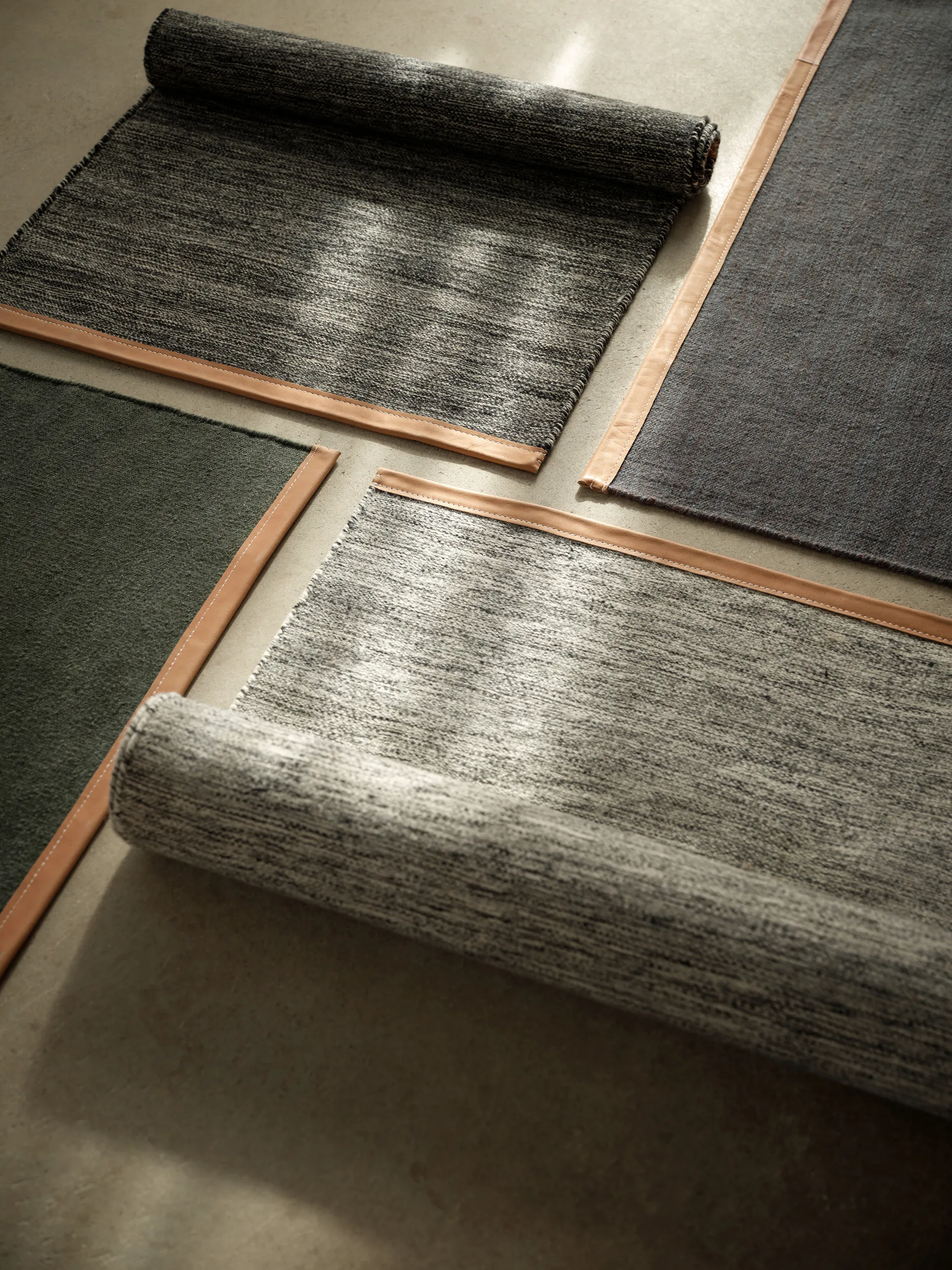 Björk rug large light grey, 170x240 cm Design House Stockholm