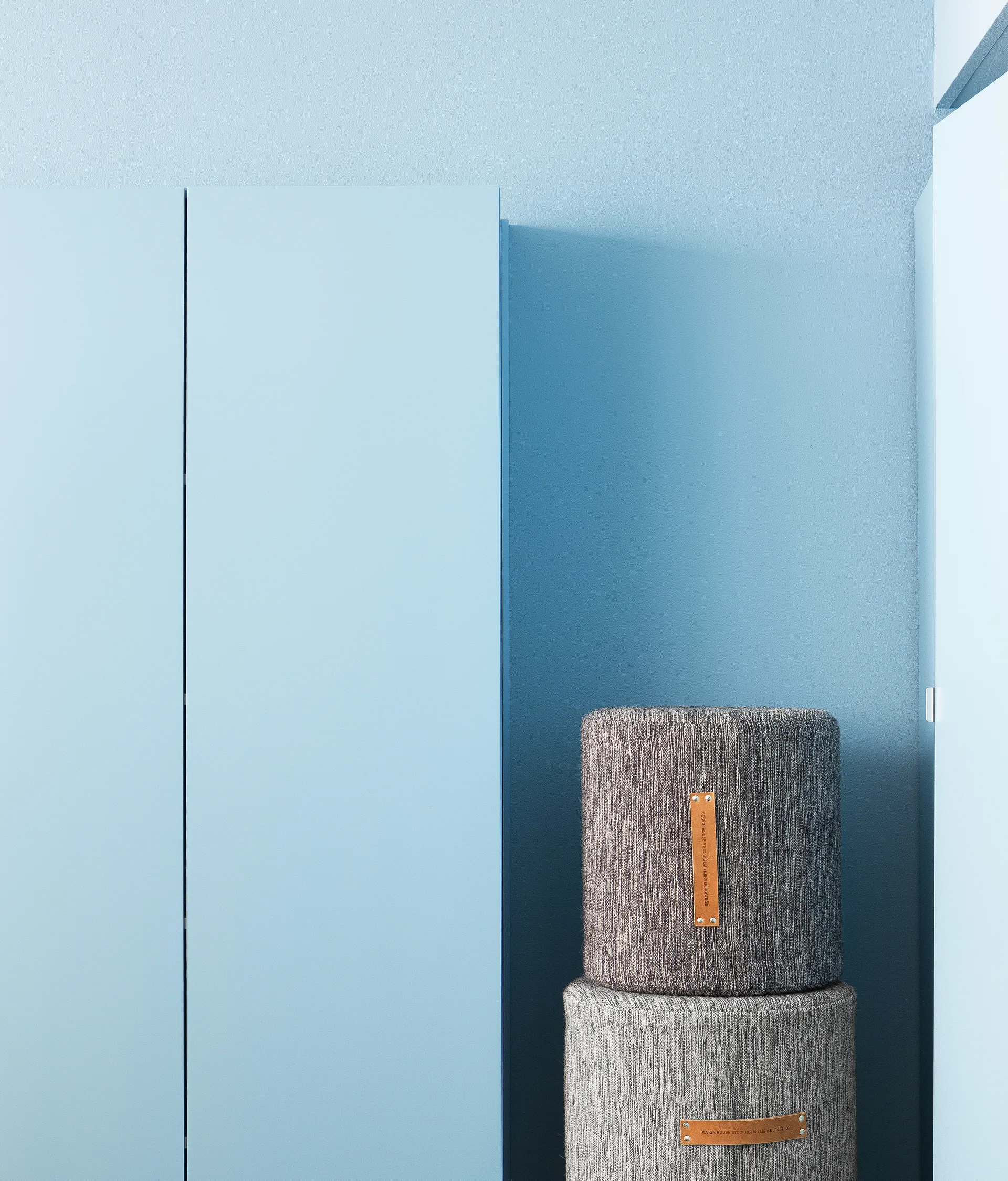Björk stool high, dark grey Design House Stockholm