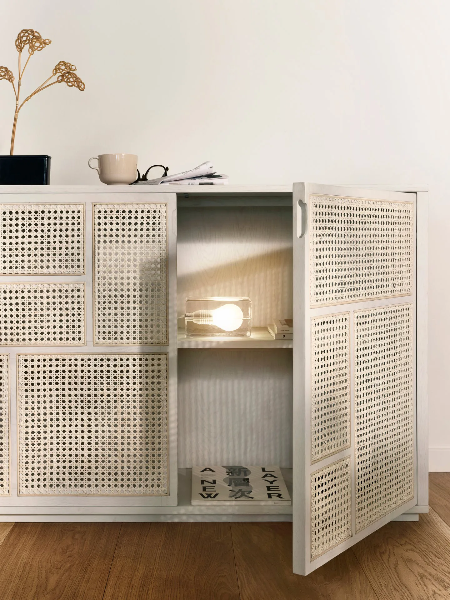 Block Lamp, black cord Design House Stockholm