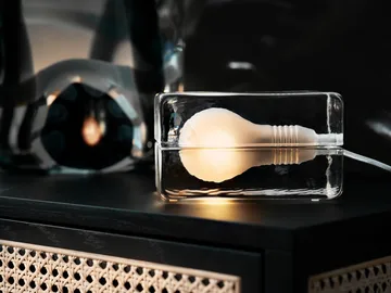 Block Lamp - white cord - Design House Stockholm