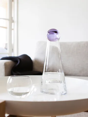 Fia carafe - amethyst - Design House Stockholm