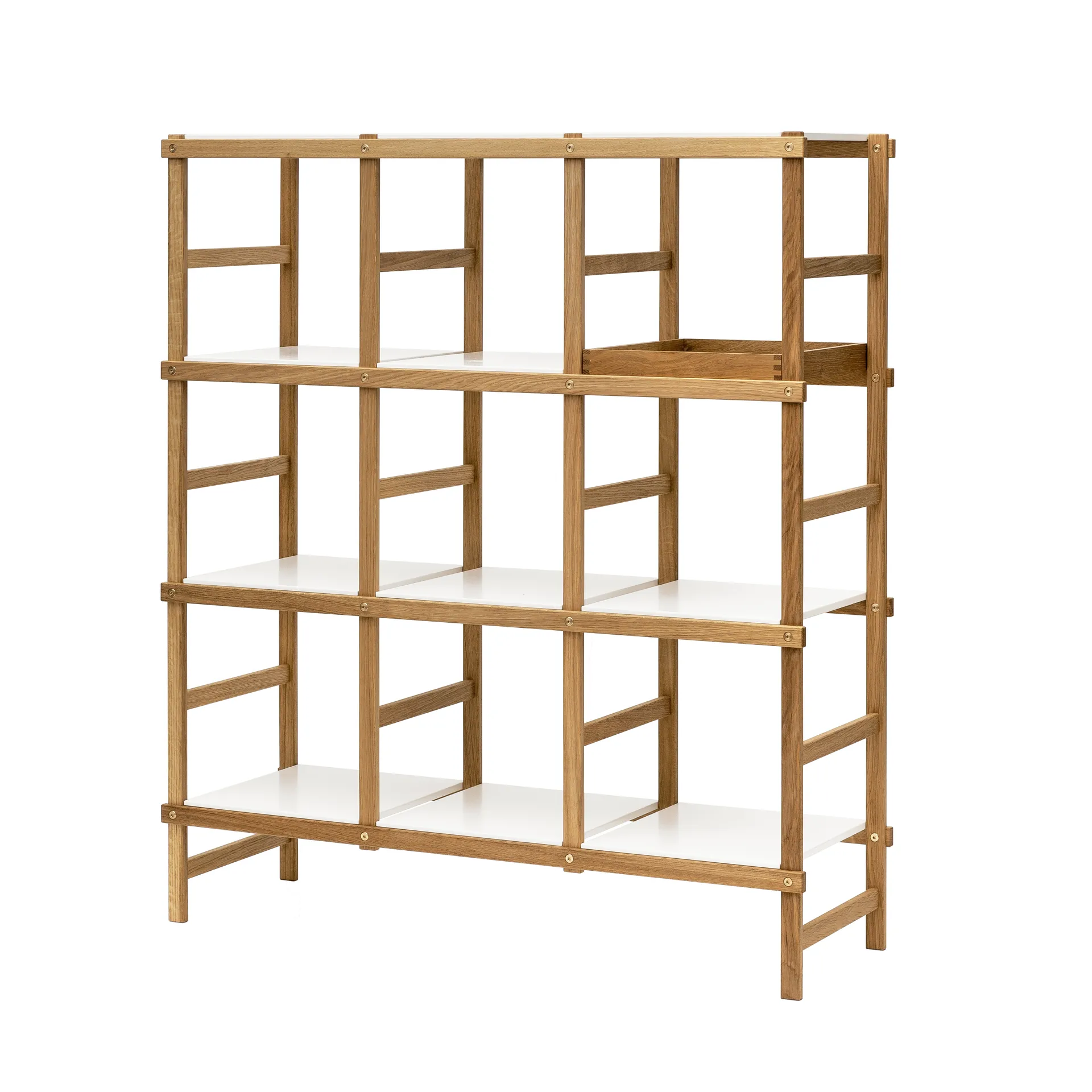 Frame shelfhigh, oak-white Design House Stockholm