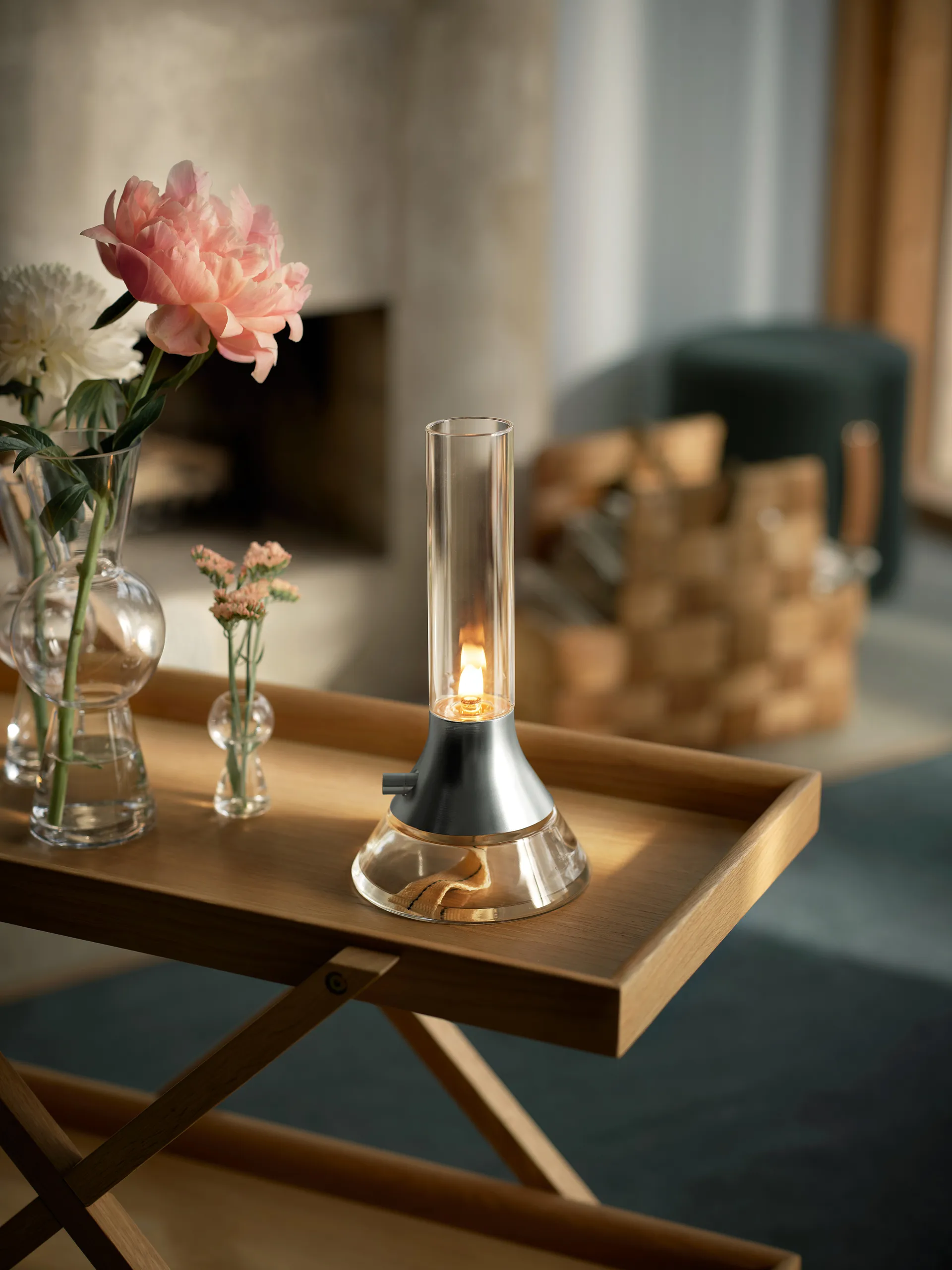 Fyr ship lamp 31 cm, Clear-silver Design House Stockholm
