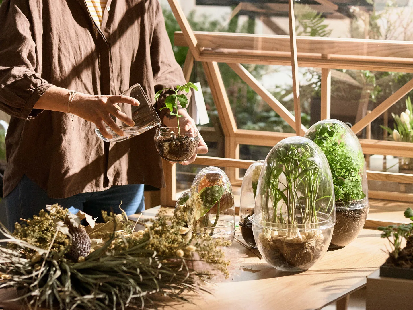 Grow greenhouse, Medium Ø11 cm Design House Stockholm