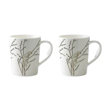 Little Willow mulled wine mug 10 cl 2-pack - White - Design House Stockholm