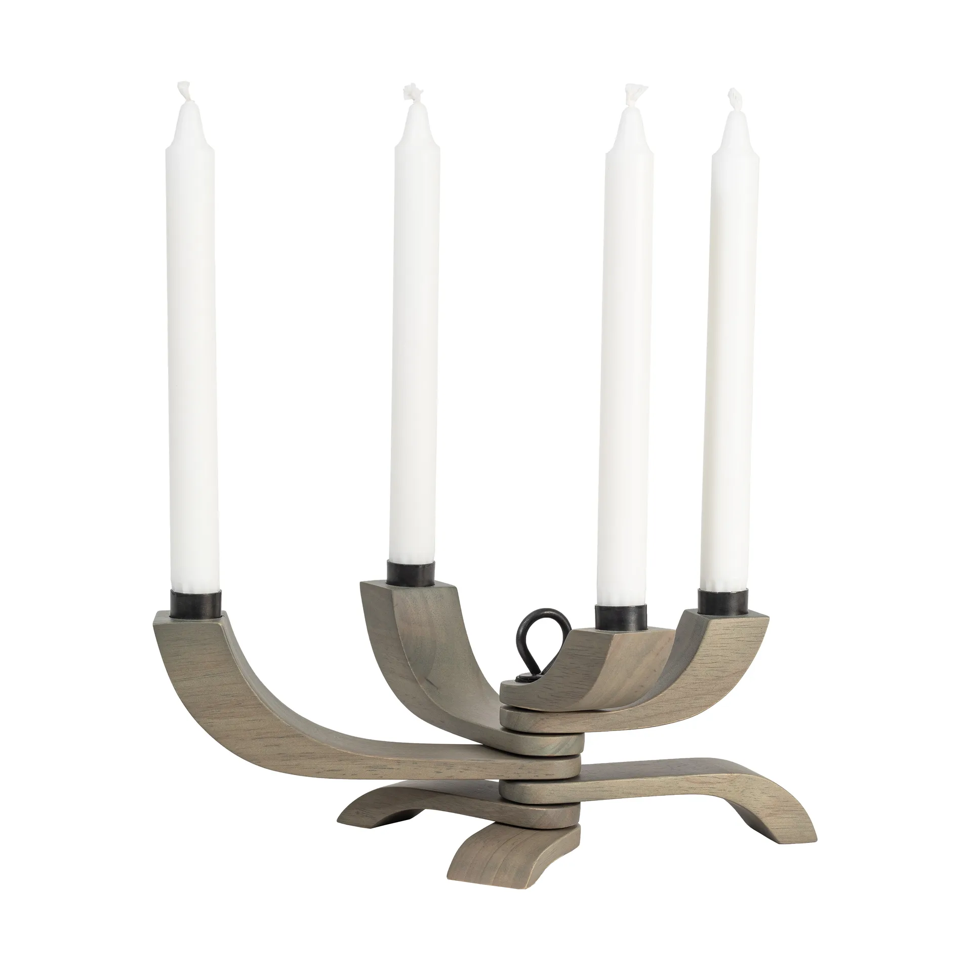 Nordic light candlestick Limited Edition, grey Design House Stockholm