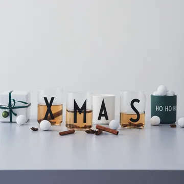 Design Letters favourite cup 25 cl - Ho ho ho-dark green - Design Letters