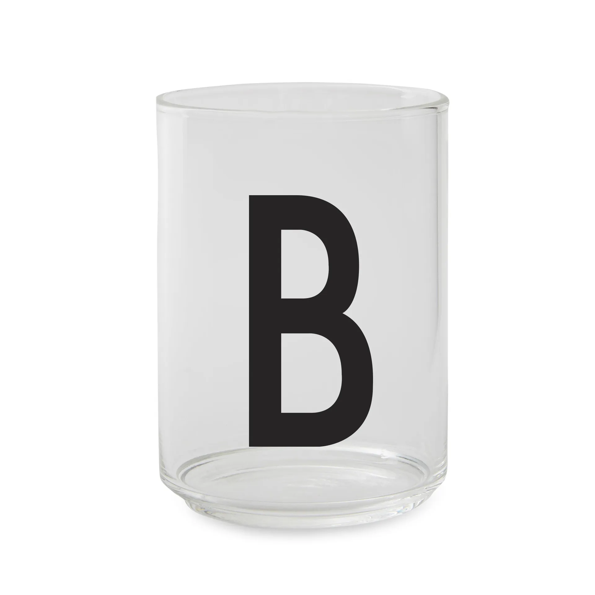 Design Letters glass, B Design Letters