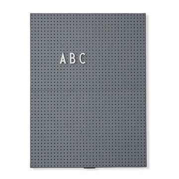 Design Letters letter board A4 - dark grey - Design Letters