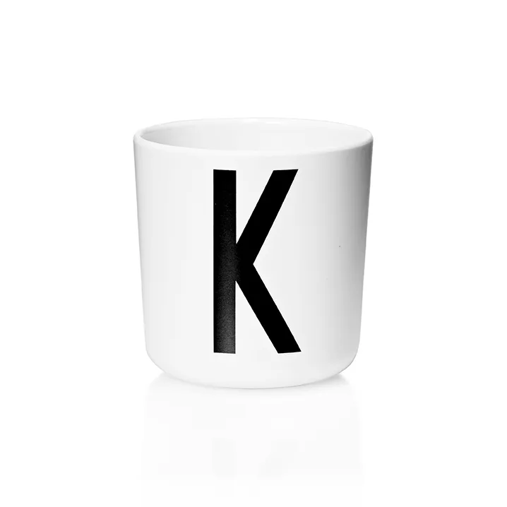 Design Letters personlised cup eco, K Design Letters