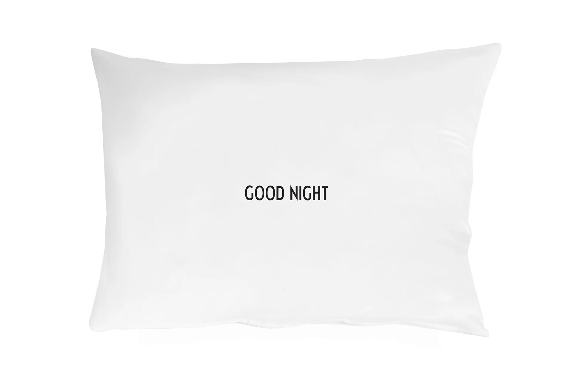 Design Letters pillow case 70x50 cm, U Design Letters