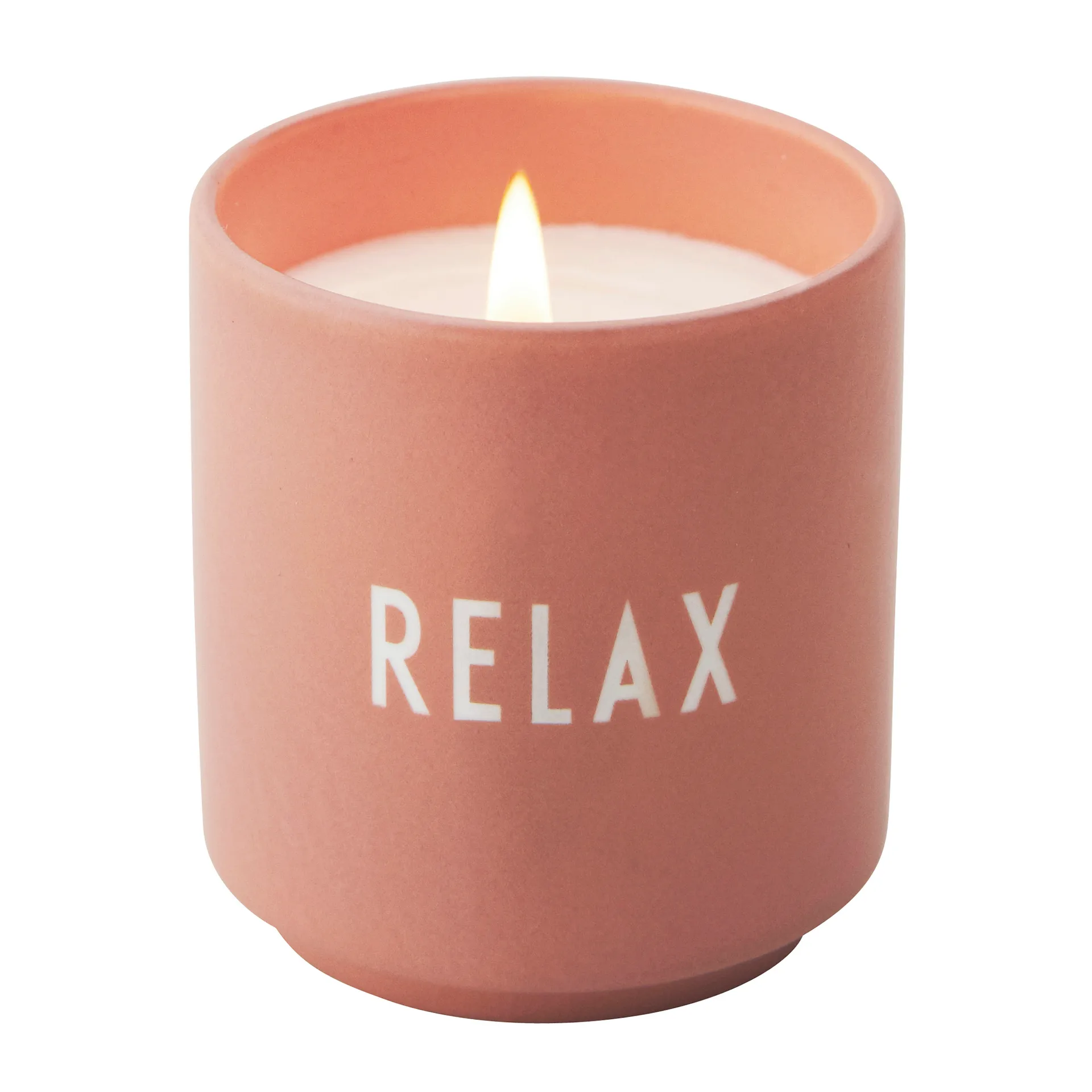 Design Letters scented candle Ø5.5 cm, Relax-nude Design Letters