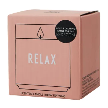 Design Letters scented candle Ø5.5 cm - Relax-nude - Design Letters