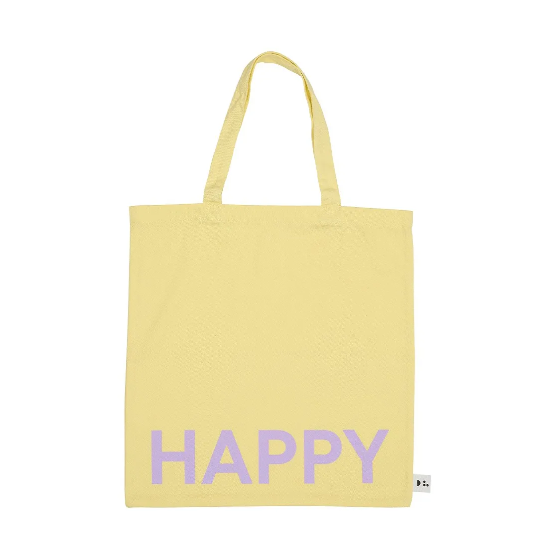 Design Letters Tote bag, Yellow-pink Design Letters