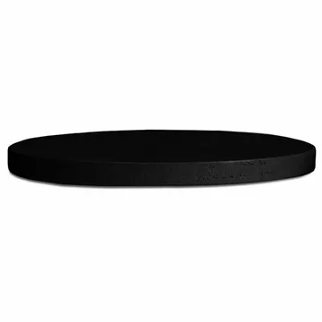 Design Letters wooden cap Ø 8 cm - black - Design Letters