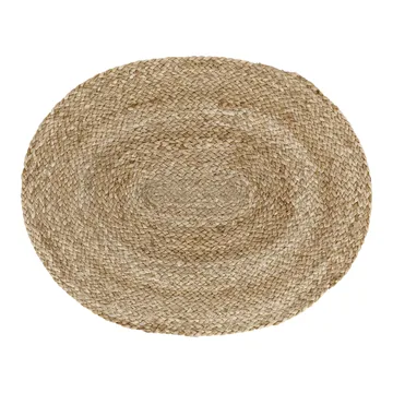 Braided placemat oval - nature - Dixie