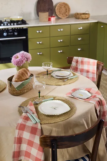 Elin placemat Ø38 cm - Golden green - Dixie
