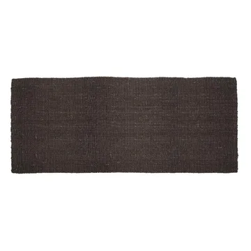 Jute door mat black - 80x180 cm - Dixie