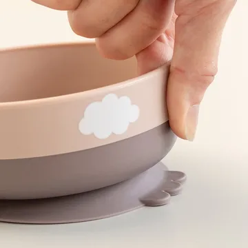 Happy Clouds foodie first meal set 3 pieces - Powder - Done by deer