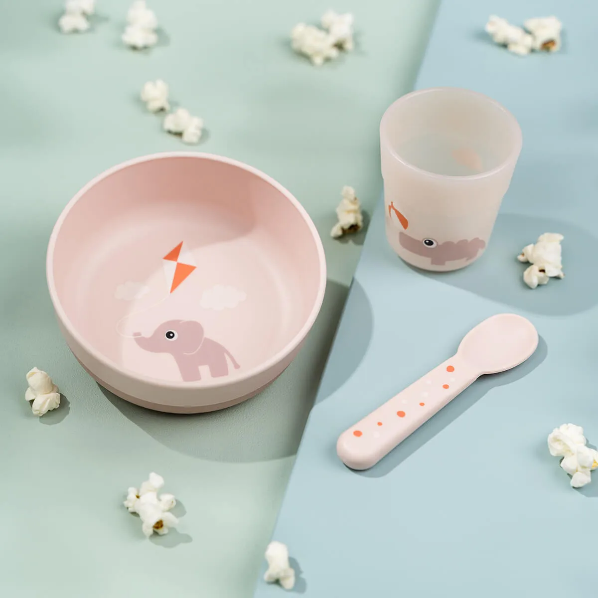 Playground foodie first meal serving set 3 pieces, Powder Done by deer