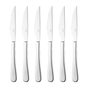 Classic grill knife 6-pack - Stainless steel - Dorre