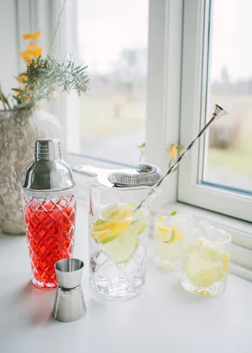 Dylan shaker 40 cl - Glass-stainless steel - Dorre