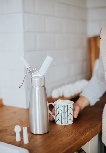 Grette siphon 0.5 liter - Silver - Dorre
