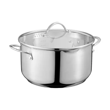 Kosmo casserole with glass lid - 7.1 L - Dorre
