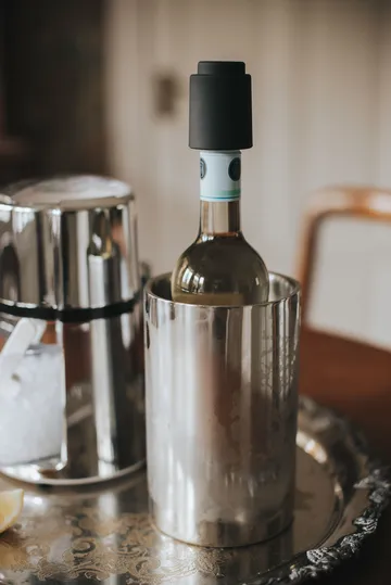 Pump it wine stopper - Silver - Dorre