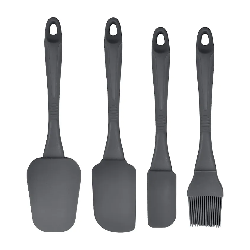 Rowan kitchen utensils set 4 pieces, Grey Dorre
