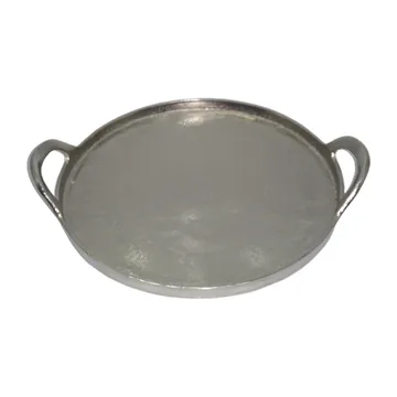 Saba serving tray Ø34 cm - Aluminium - Dorre