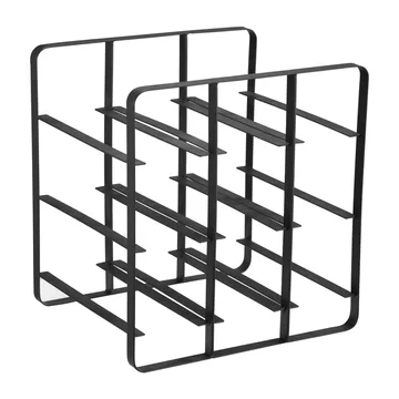 Vinia wine rack 9 bottles 30 cm - Iron - Dorre