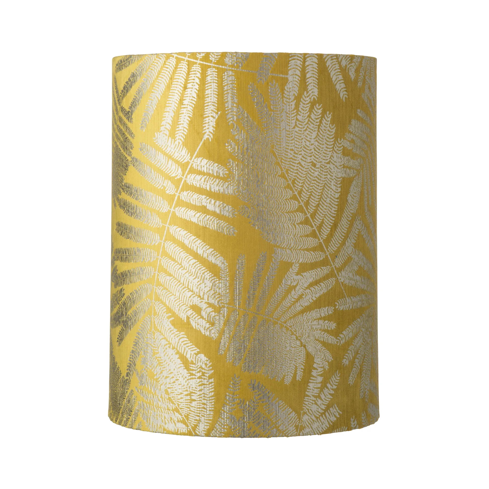 Fern leaves lamp shade Ø 30 cm, yellow EBB & FLOW