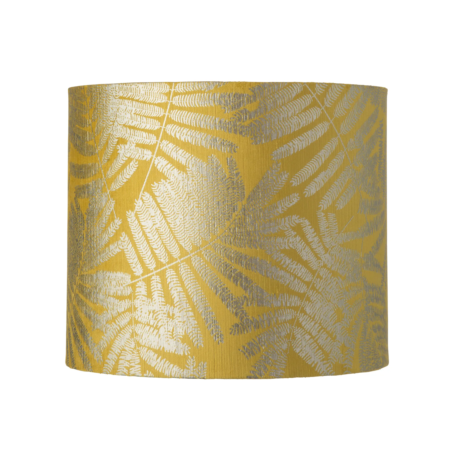 Fern leaves lamp shade Ø 35 cm, yellow EBB & FLOW