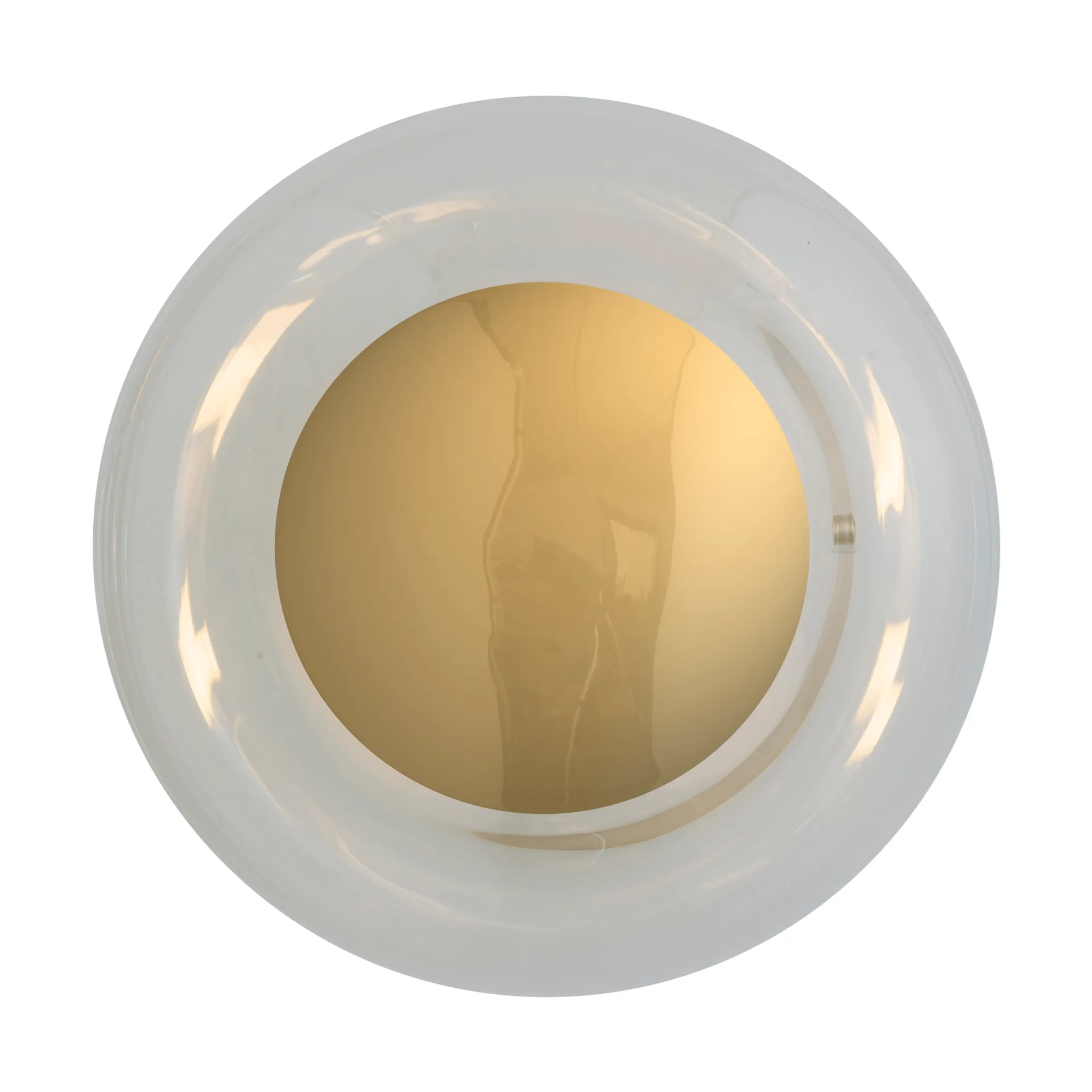 Horizon surface wall lamp, Clear, Ø21 cm EBB & FLOW