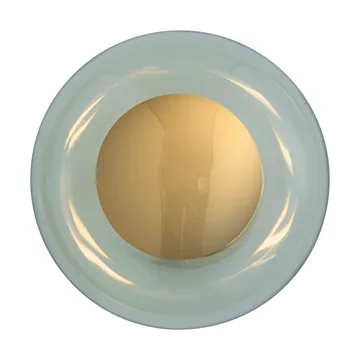 Horizon surface wall lamp - Forest green, Ø21 cm - EBB & FLOW