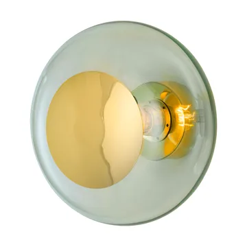 Horizon surface wall lamp - Forest green, Ø29 cm - EBB & FLOW