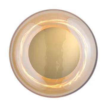 Horizon surface wall lamp - Golden smoke, Ø29 cm - EBB & FLOW
