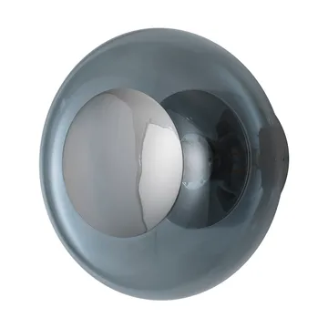 Horizon surface wall lamp - Smokey grey, Ø21 cm - EBB & FLOW