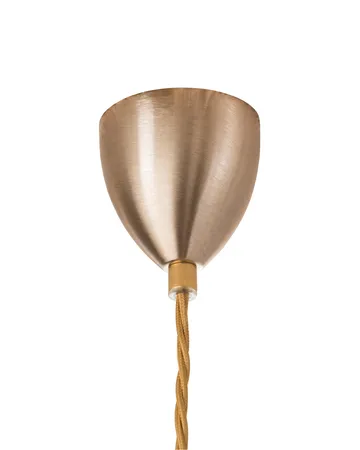 Rowan pendant lamp S, Ø 15 cm - obsidian - EBB & FLOW