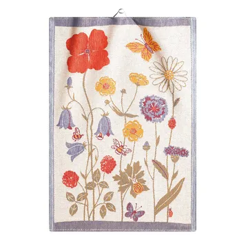 Ängsblom kitchen towel - 35x50 cm - Ekelund Linneväveri